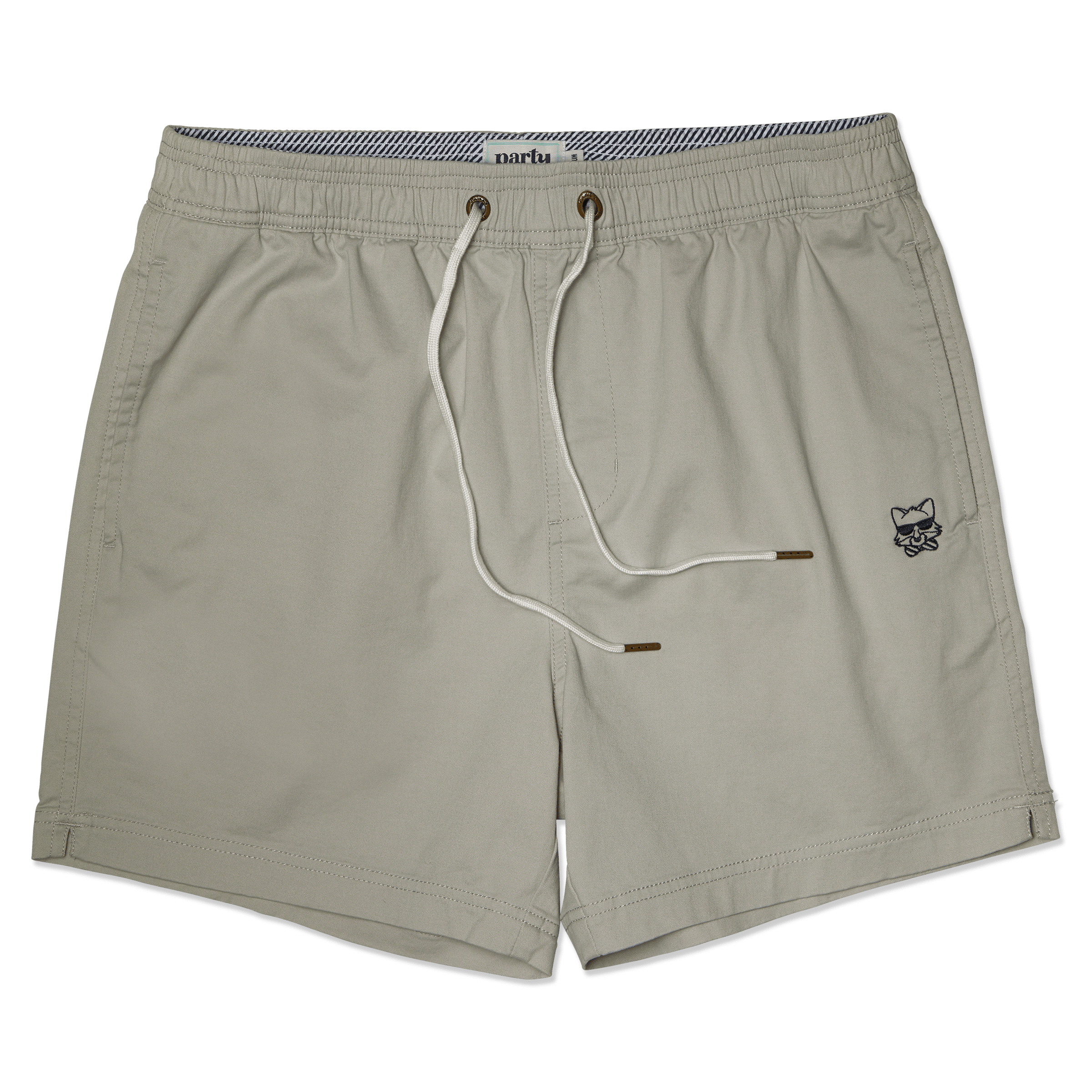 ALL DAY TWILL LIGHT GREY WALKSHORTS ALL DAY WALKSHORTS PARTY PANTS 