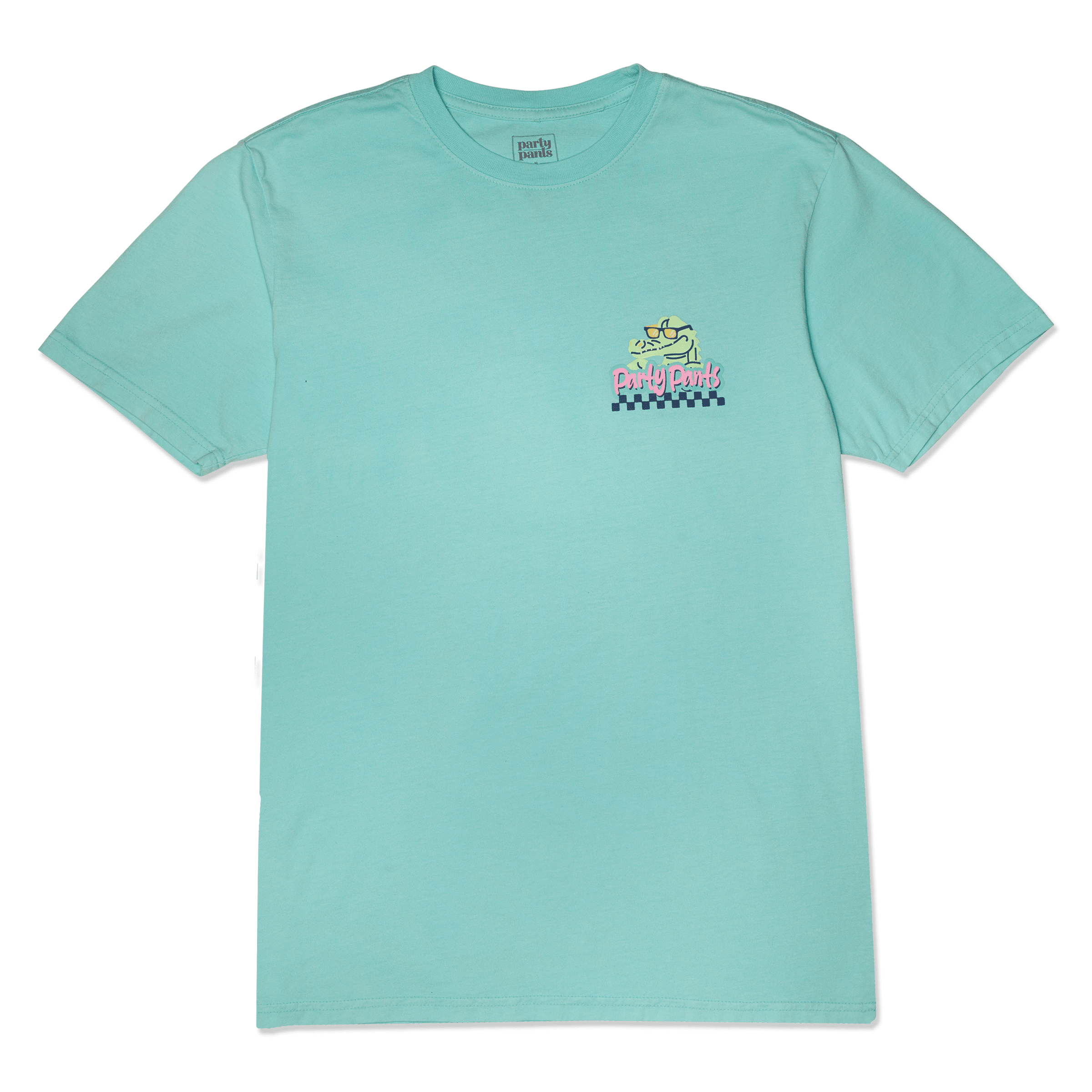 BAYOU DRINKS CHALKY MINT T-SHIRT TEES PARTY PANTS 
