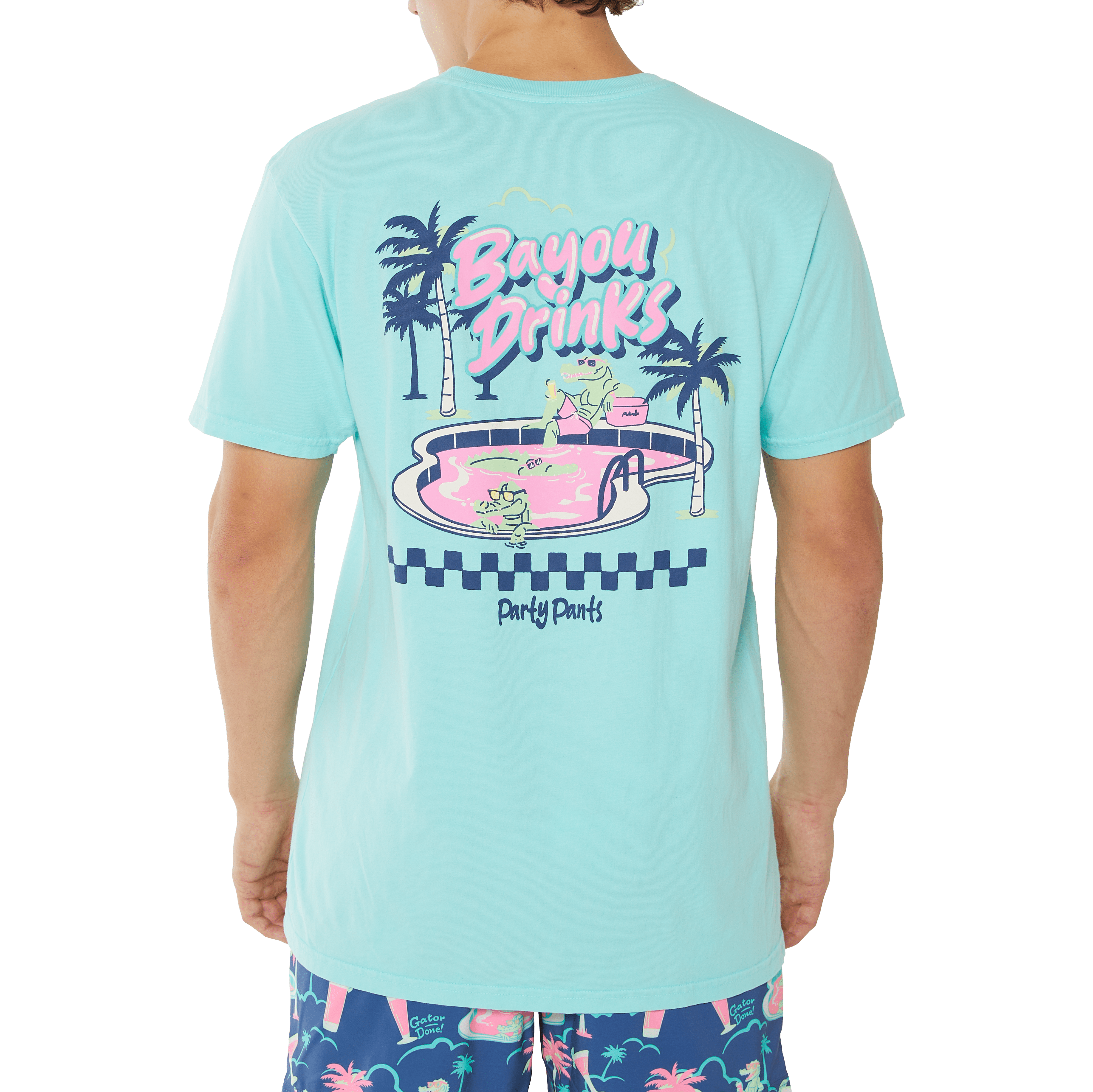 Bayou Drinks Chalky Mint T-Shirt TEES PARTY PANTS 