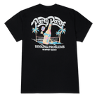 DINKING PROBLEMS BLACK T-SHIRT TEES PARTY PANTS 