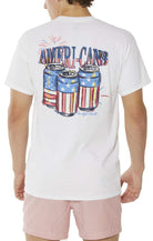 Ameri-Cans White T-Shirt TEES PARTY PANTS 