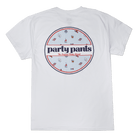 LOGO PUCK FILL WHITE T-SHIRT TEES PARTY PANTS 