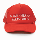 PARTY AGAIN HAT - RED HATS PARTY PANTS 