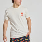 Single And Corny Vintage White T-Shirt Tees PARTY PANTS 