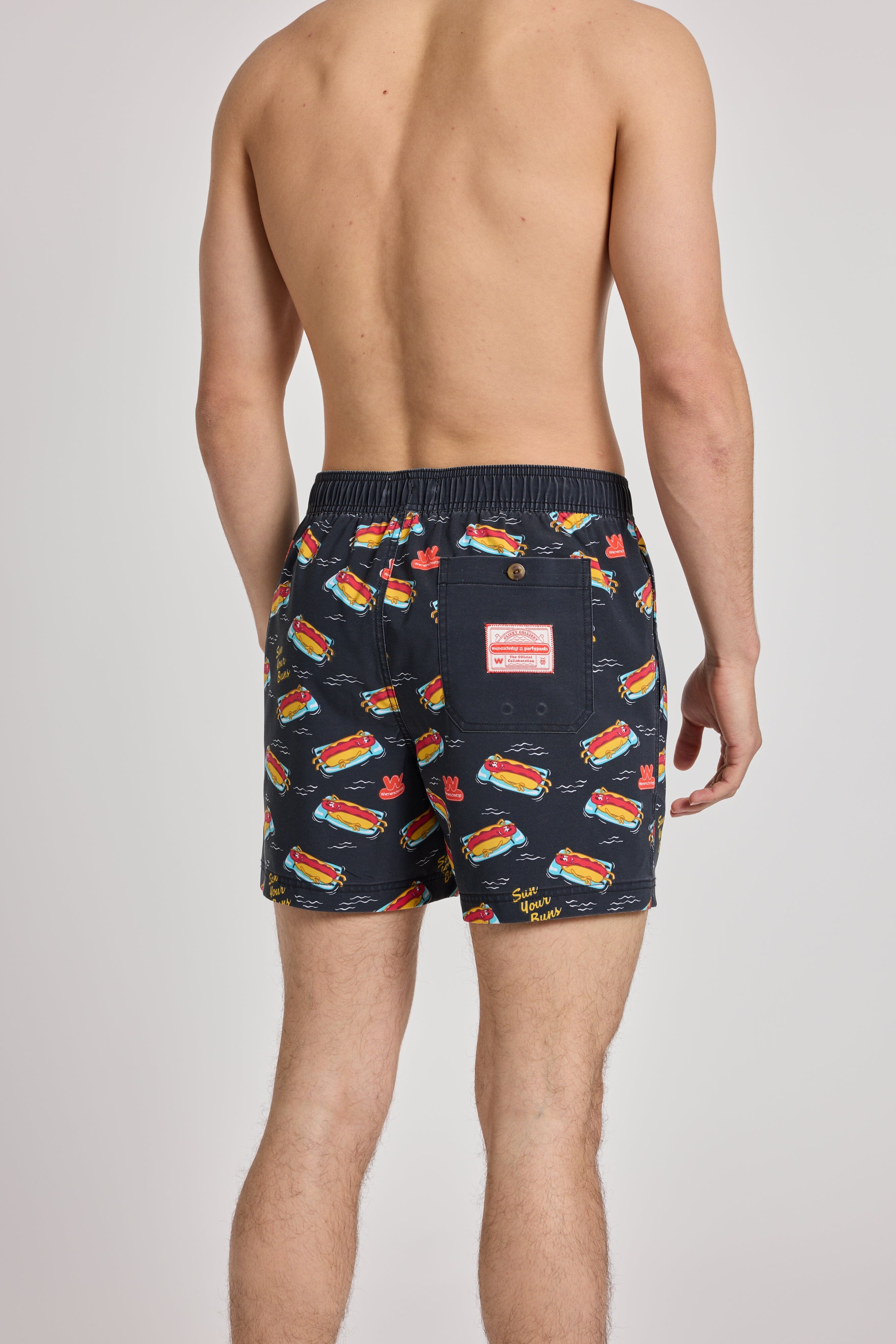 Sun Your Buns Black Party Starter Short Party Starter Short PARTY PANTS 