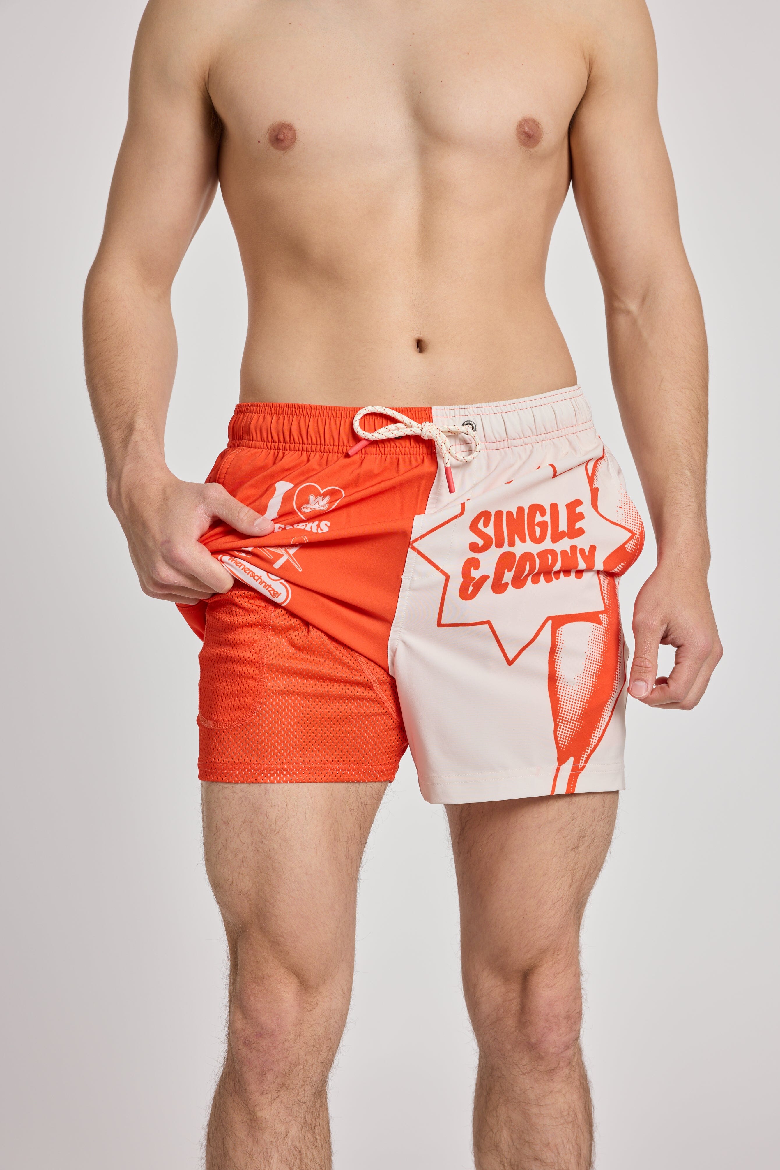 Feeling Corny Red Happy Hour Short Happy Hour Short PARTY PANTS 