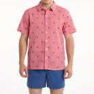 Men's Woven Shirt - Old Glory Red | Weekender Weekender Shirt PARTY PANTS 