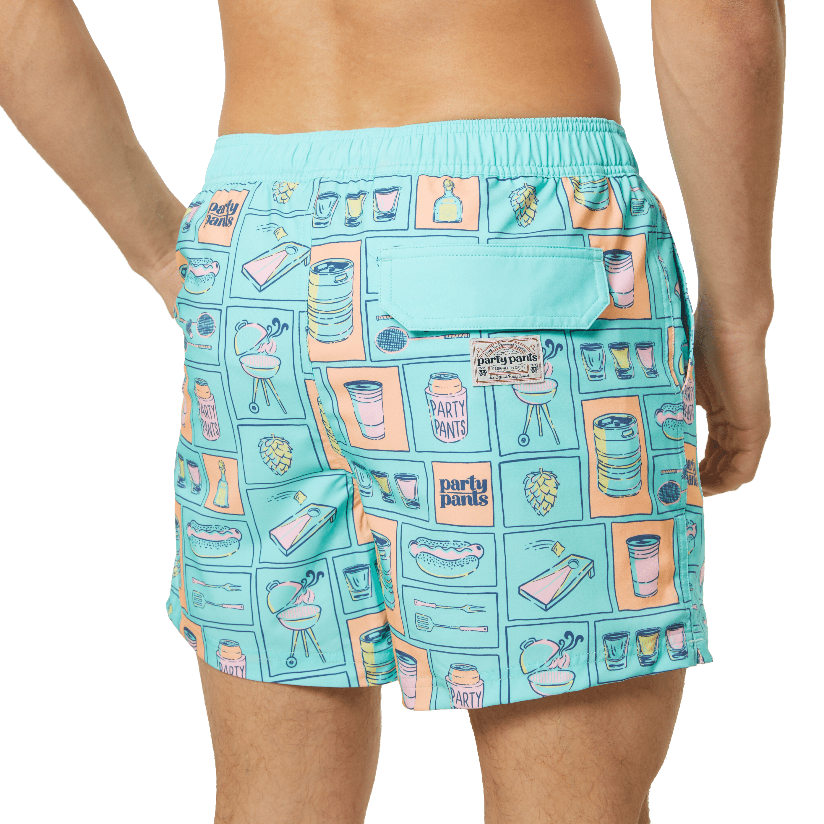 TAILGATE SZN HH SHORT PARTY PANTS PARTY PANTS 