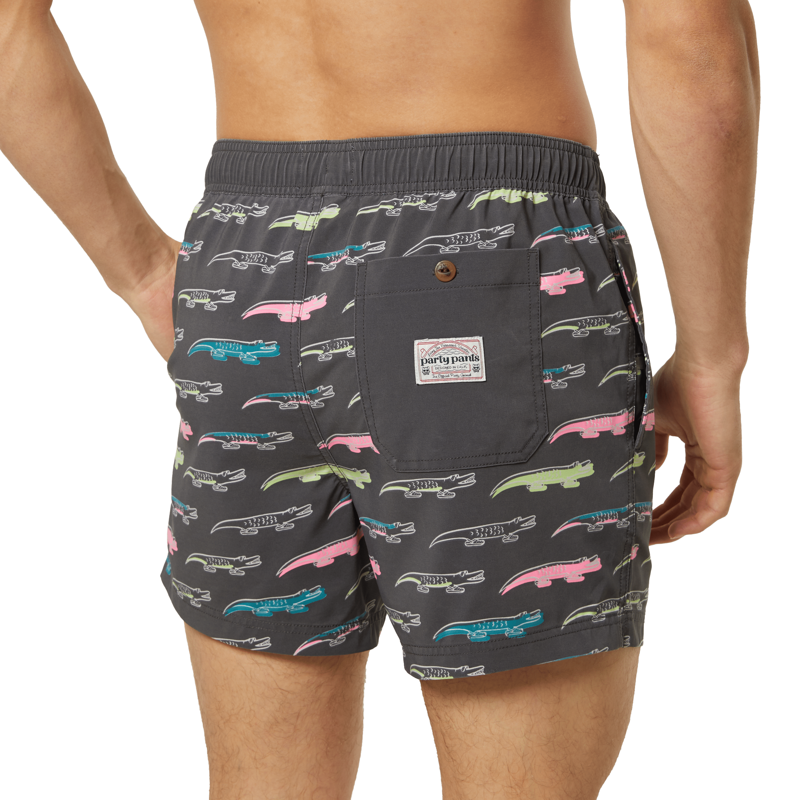 CROC ON PARTY STR SHORT PARTY PANTS PARTY PANTS 