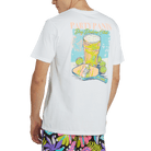 DAY DINKER T-SHIRT - WHITE TEE PARTY PANTS 