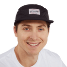 RETRIEVER TWILL 6-PANEL HAT - BLACK HATS PARTY PANTS 