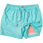 Solid Mint Green - Men's 5" Happy Hour Swim Trunks PARTY STARTER SHORT PARTY PANTS 