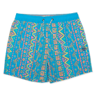 Festival in Cyan - Men's 5" Party Starter Shorts PARTY STARTER SHORT PARTY PANTS 