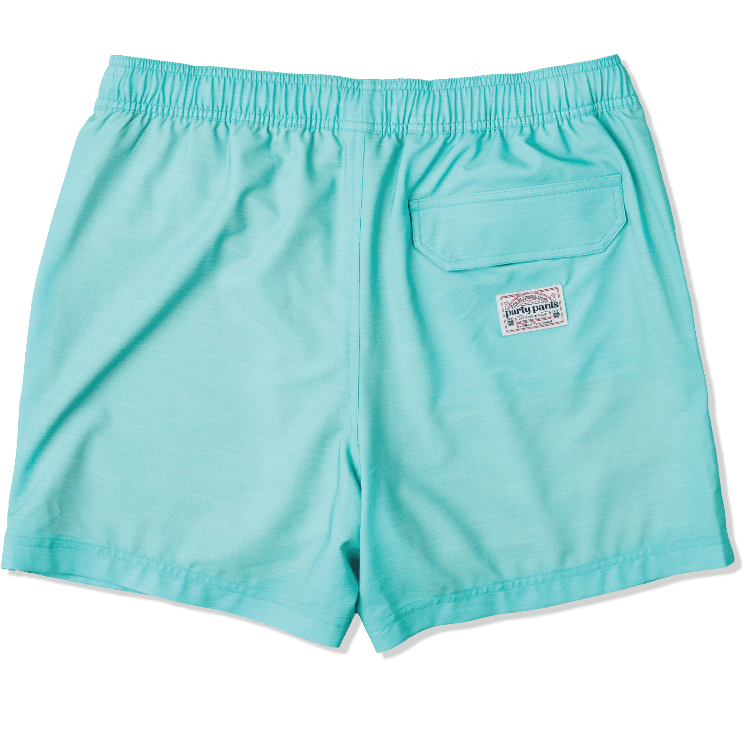 Solid Mint Green - Men's 7" Happy Hour Swim Trunks HAPPY HOUR SHORT PARTY PANTS 
