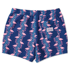 Flamingles in Navy Blue - Men's 5" Party Starter Shorts PARTY STARTER SHORT PARTY PANTS 