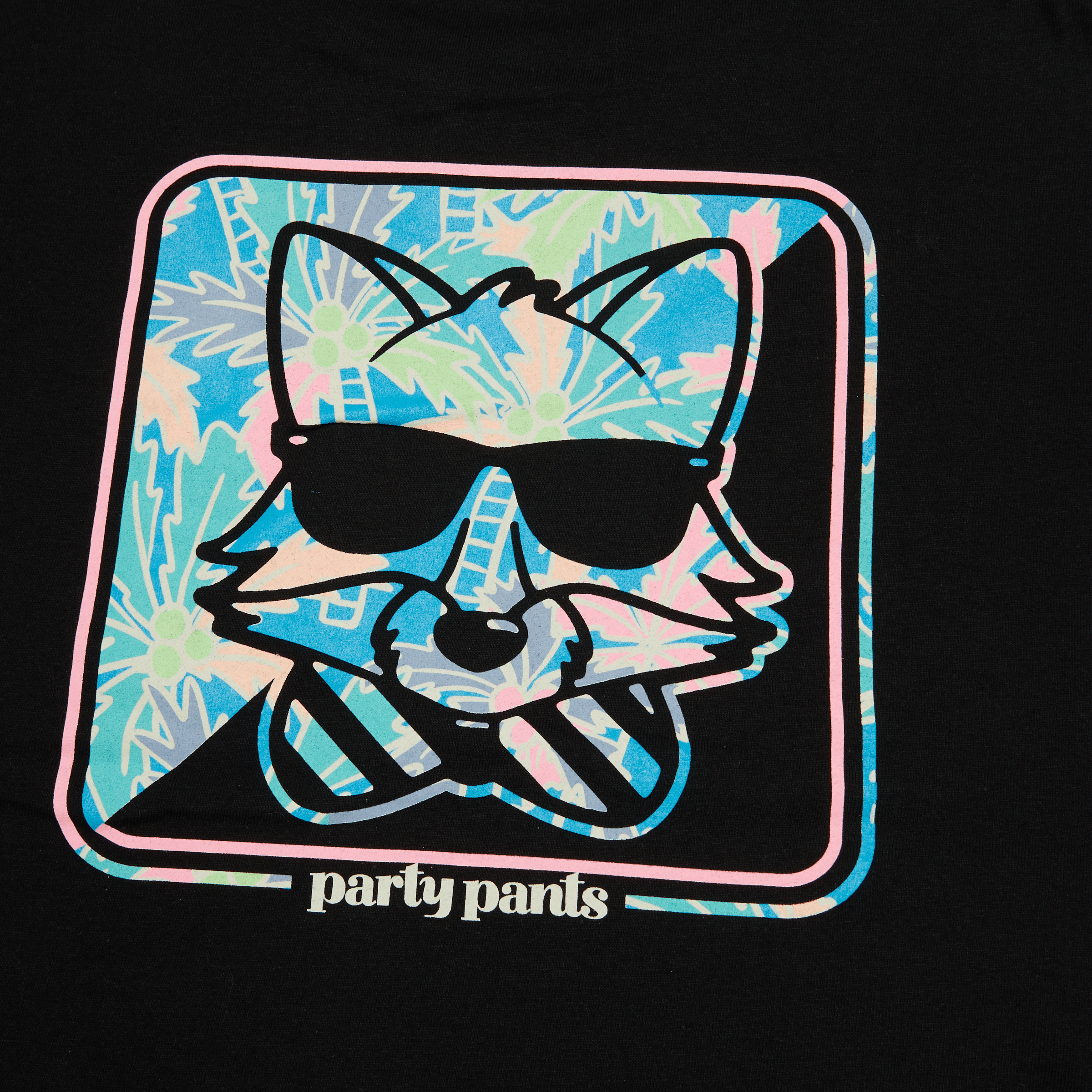 Animal SQ Black T-Shirt TEES PARTY PANTS 