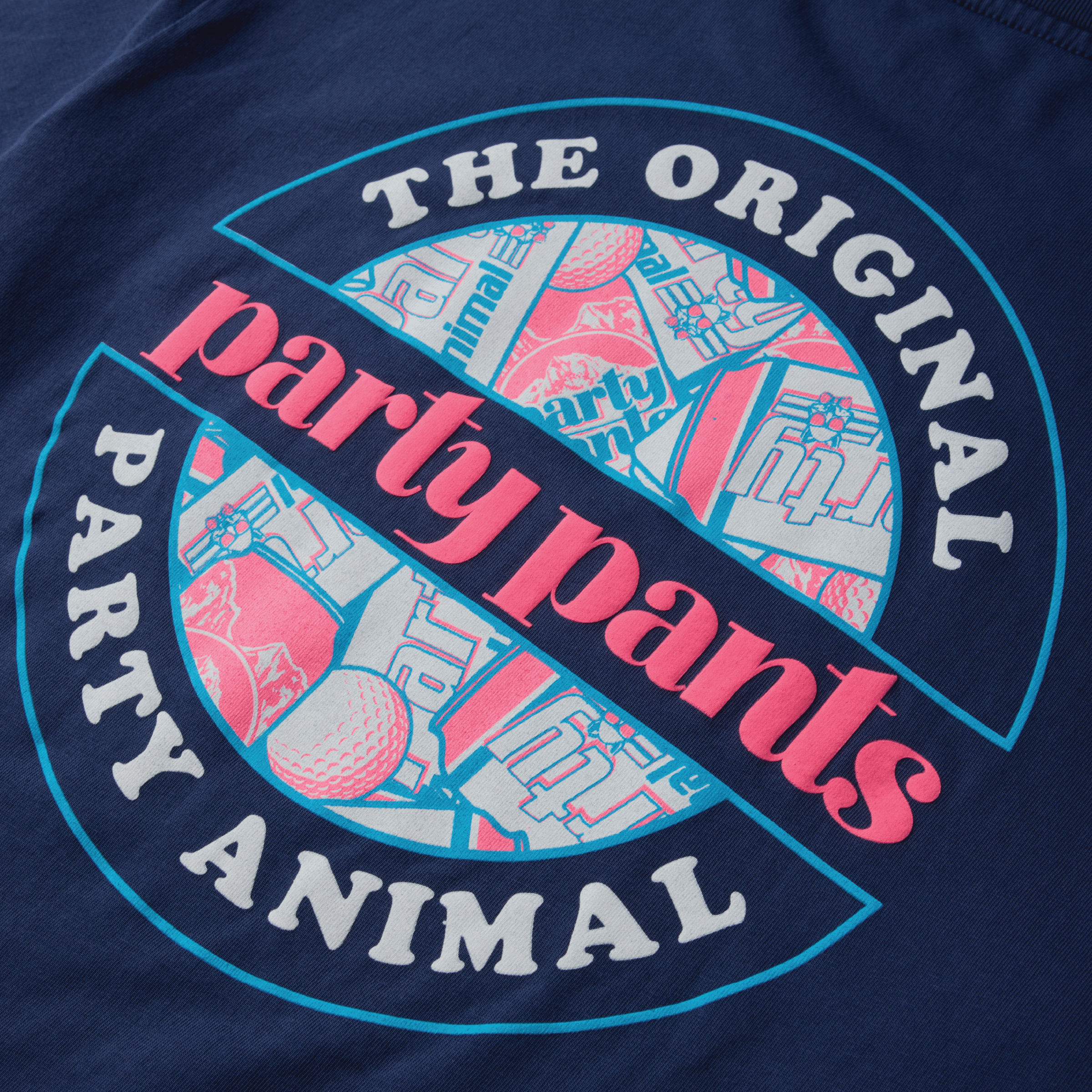 Filler Up Cans Navy Blue T-Shirt TEES PARTY PANTS 