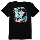 Par-Tee Time Black T-Shirt TEES PARTY PANTS 