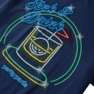 Sink N Drink Navy Blue T-Shirt TEES PARTY PANTS 