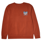 AMERI-CANS CREW RED FLEECE L/S PULLOVER PARTY PANTS 