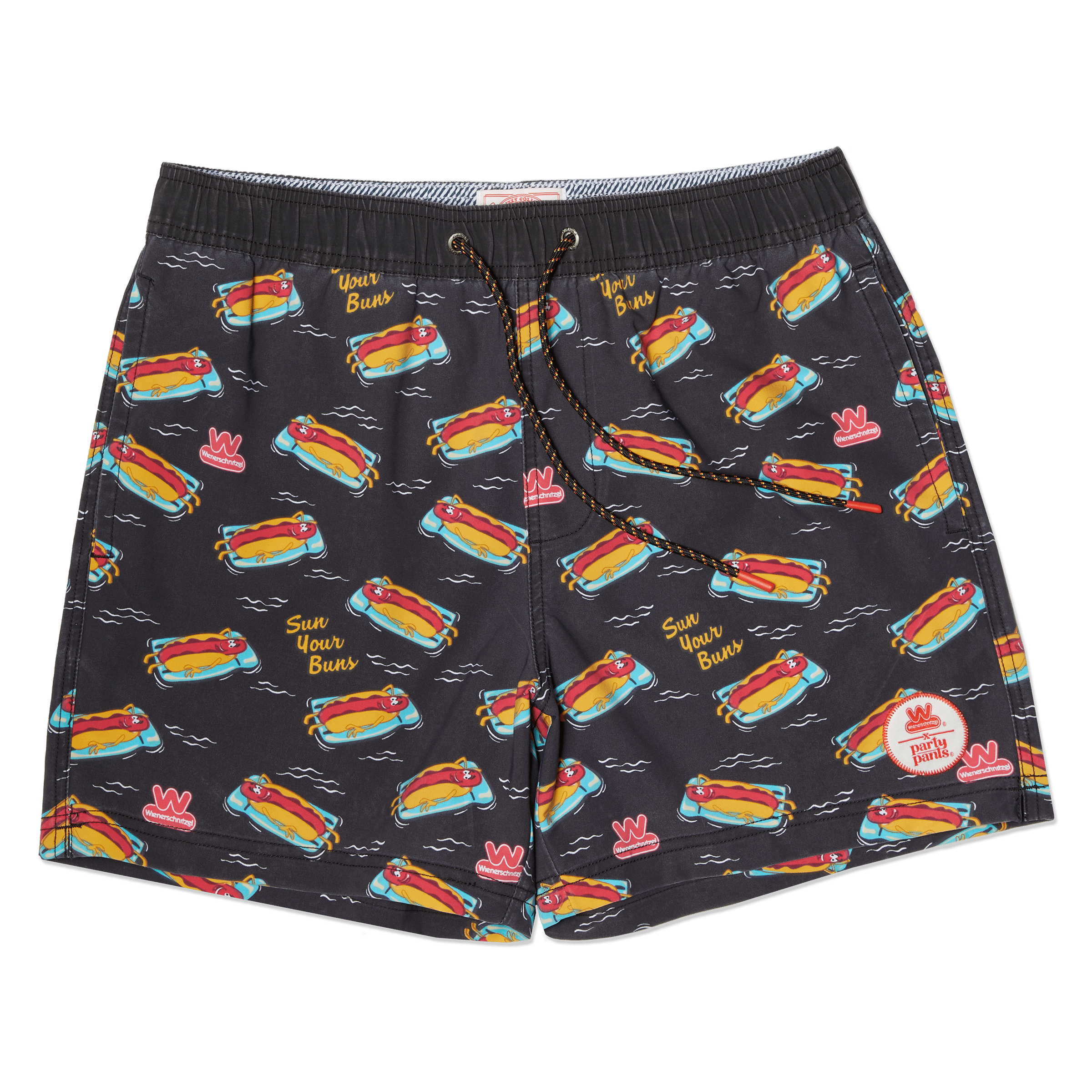 Sun Your Buns Black Party Starter Short Party Starter Short PARTY PANTS 