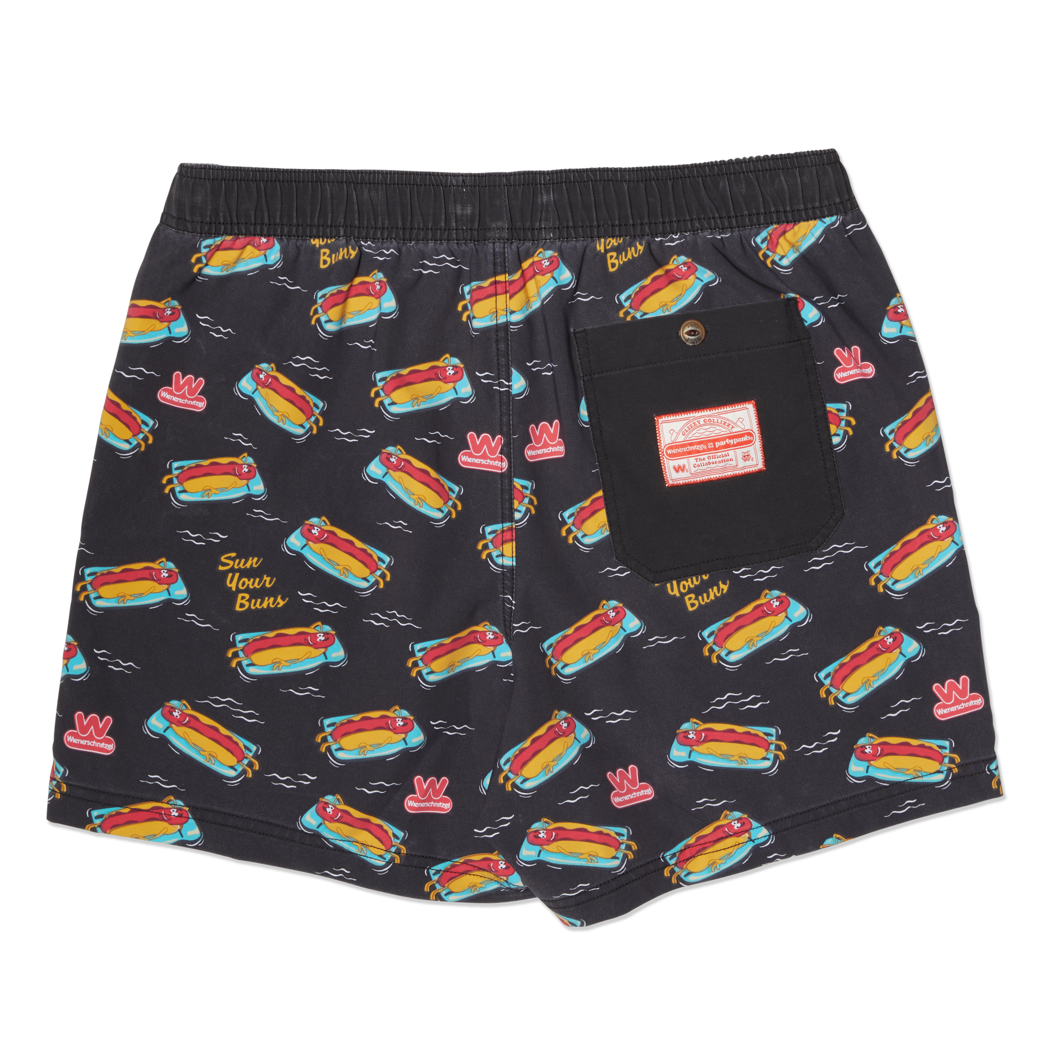 Sun Your Buns Black Party Starter Short Party Starter Short PARTY PANTS 