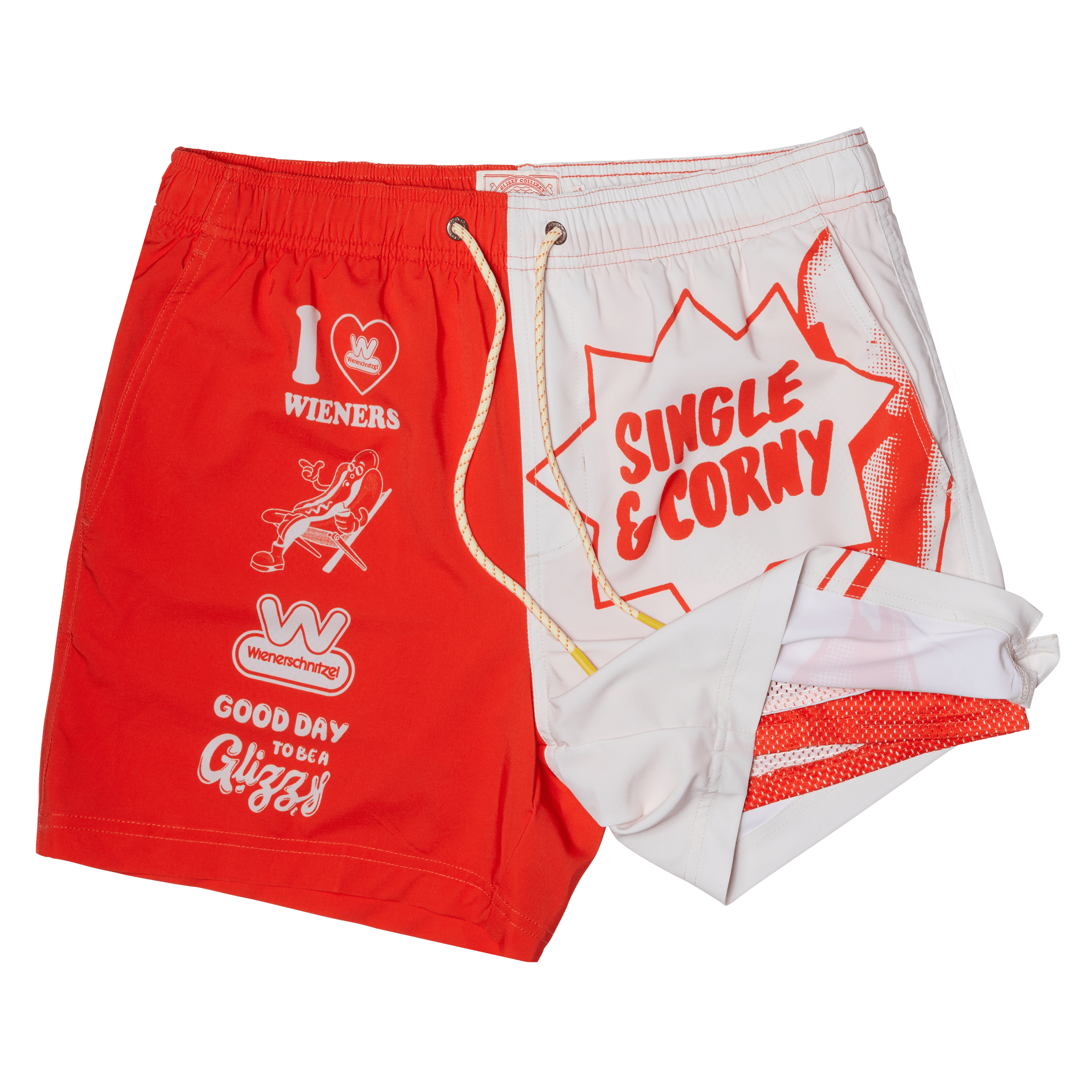 Feeling Corny Red Happy Hour Short Happy Hour Short PARTY PANTS 