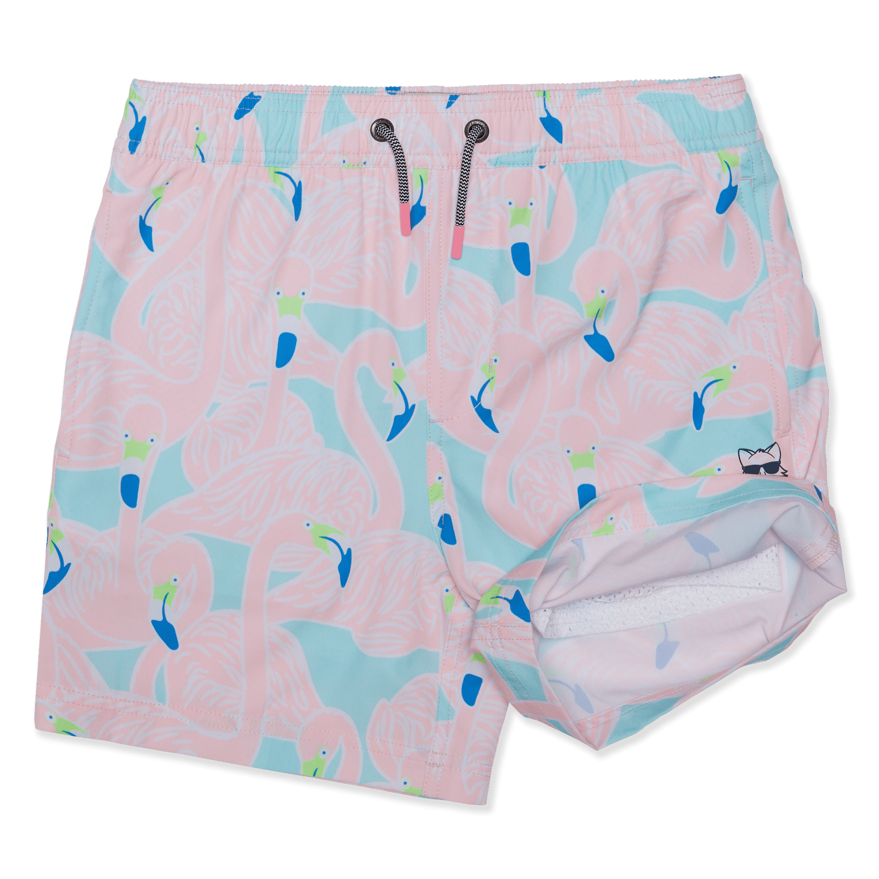 Flockin Aye Mint Green Boys Swim BOYS PARTY SHORT PARTY PANTS 