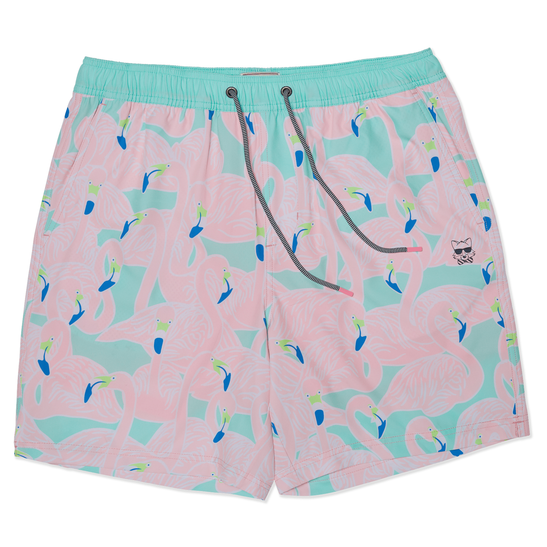 7" Flockin Aye Mint Green Happy Hour Short HAPPY HOUR SHORT PARTY PANTS 