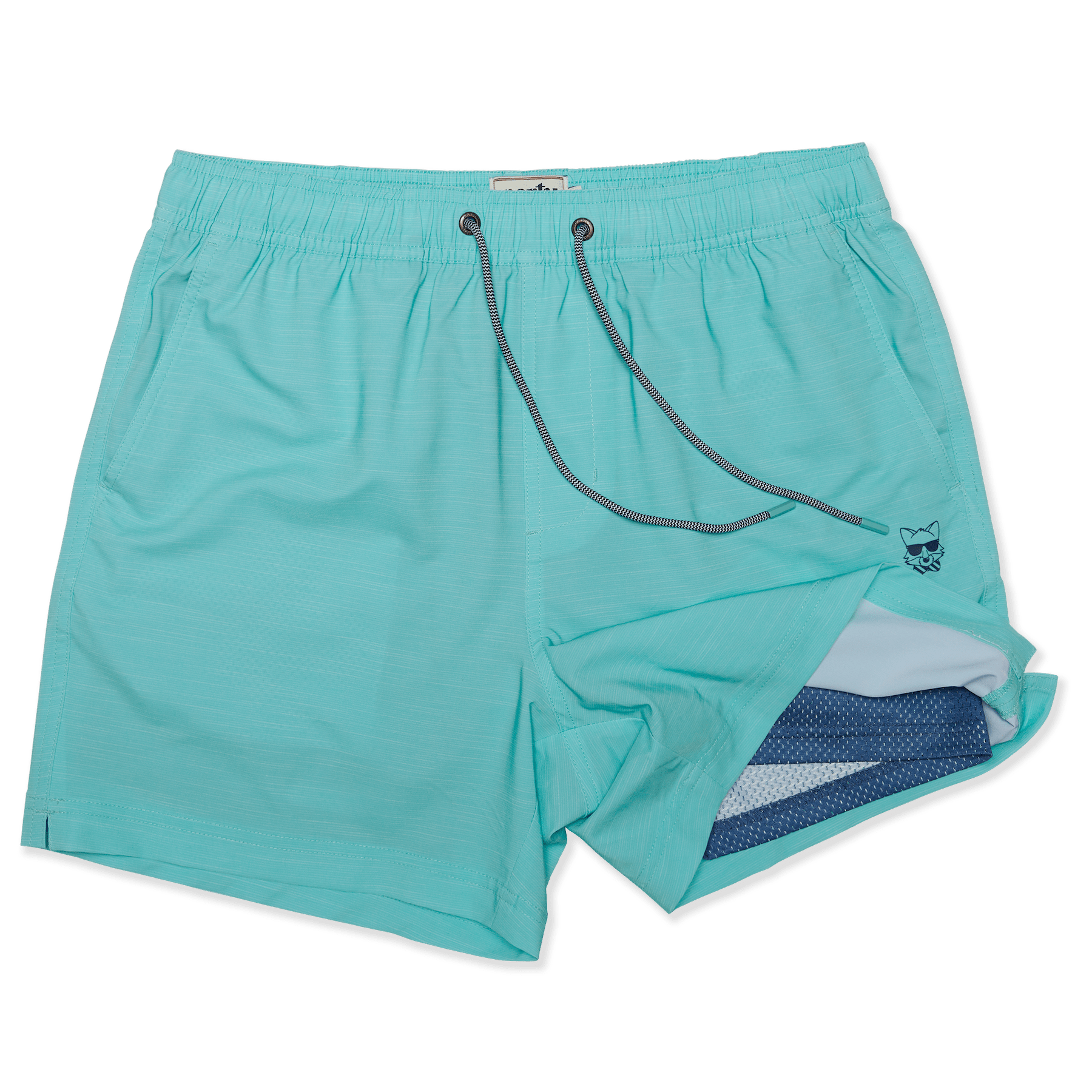 7" Solid Mint Green Happy Hour Short HAPPY HOUR SHORT PARTY PANTS 