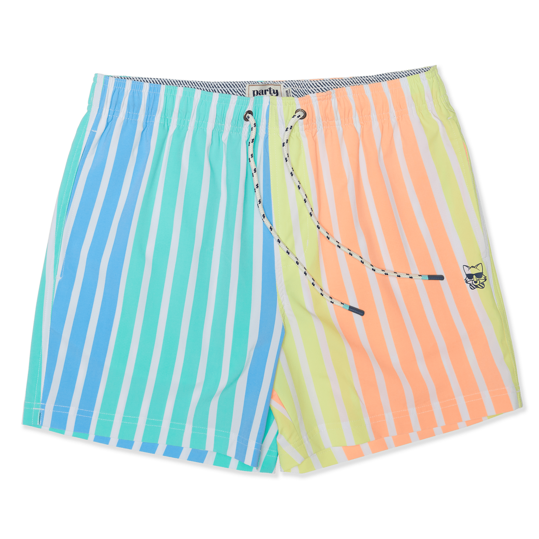 5" Jersey Shore Multi Party Starter Short PARTY STARTER SHORT PARTY PANTS 