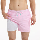 Seersucker in Pink - Men's Lined 5" Party Starter Shorts PARTY STARTER SHORT PARTY PANTS 