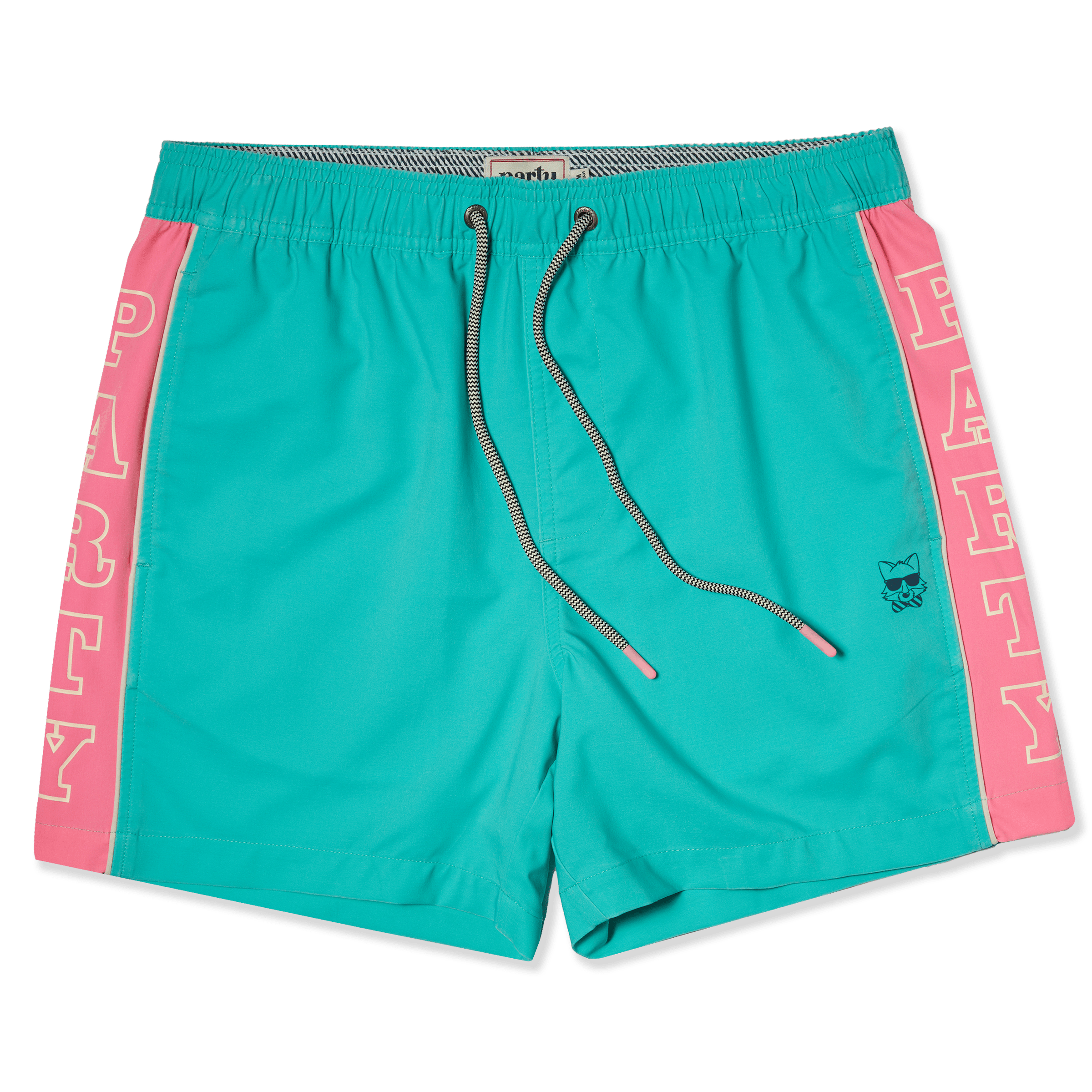 Party Panel in Mint - Men's 5" Party Starter Shorts PARTY PANTS PARTY PANTS 