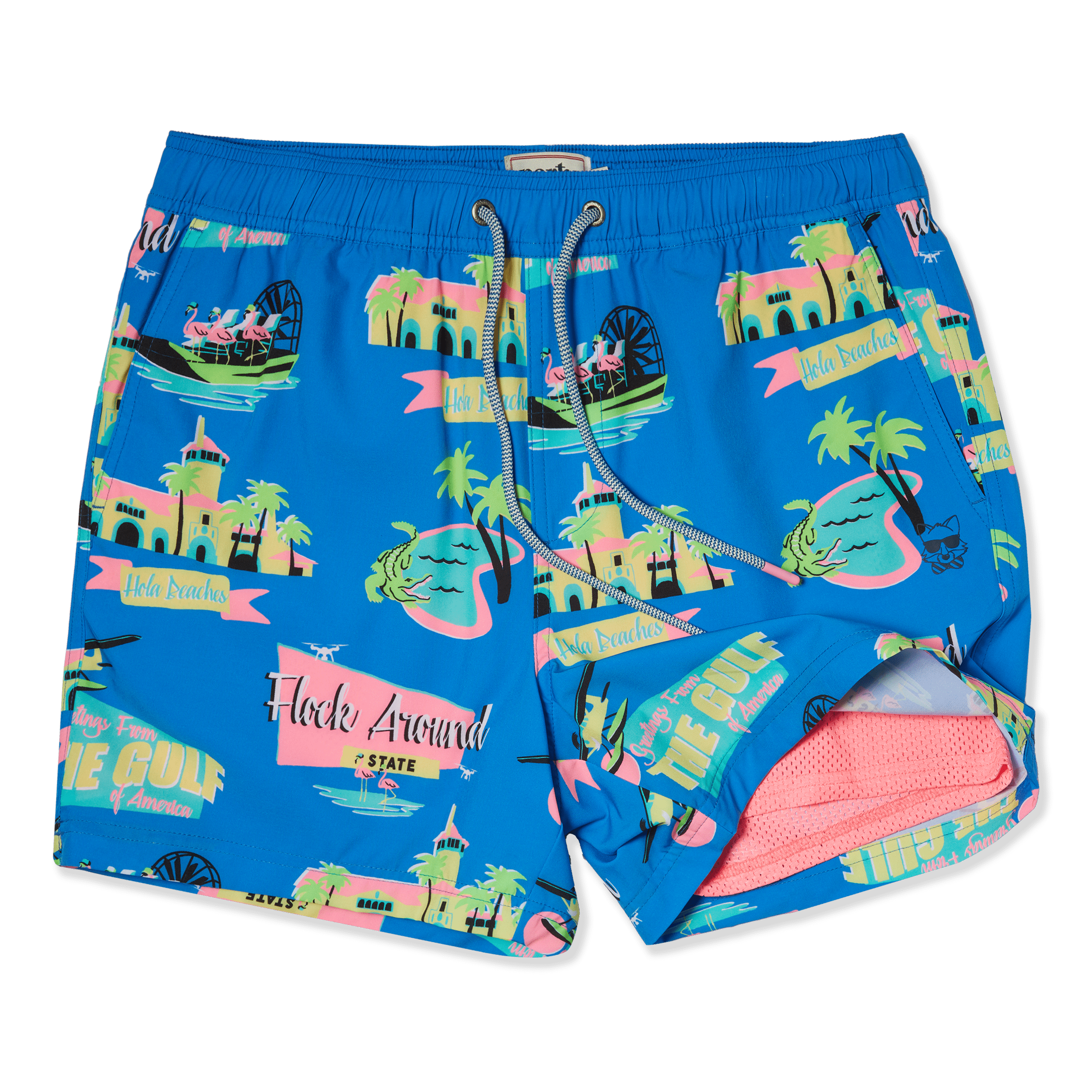 5" GULF O'MERICA HAPPY HOUR PARTY PANTS PARTY PANTS 