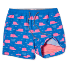 Men's 5 Inch Lined Short - Moby Says What Blue| Party Starter Party Starter Short PARTY PANTS 