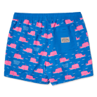 Men's 5 Inch Lined Short - Moby Says What Blue| Party Starter Party Starter Short PARTY PANTS 