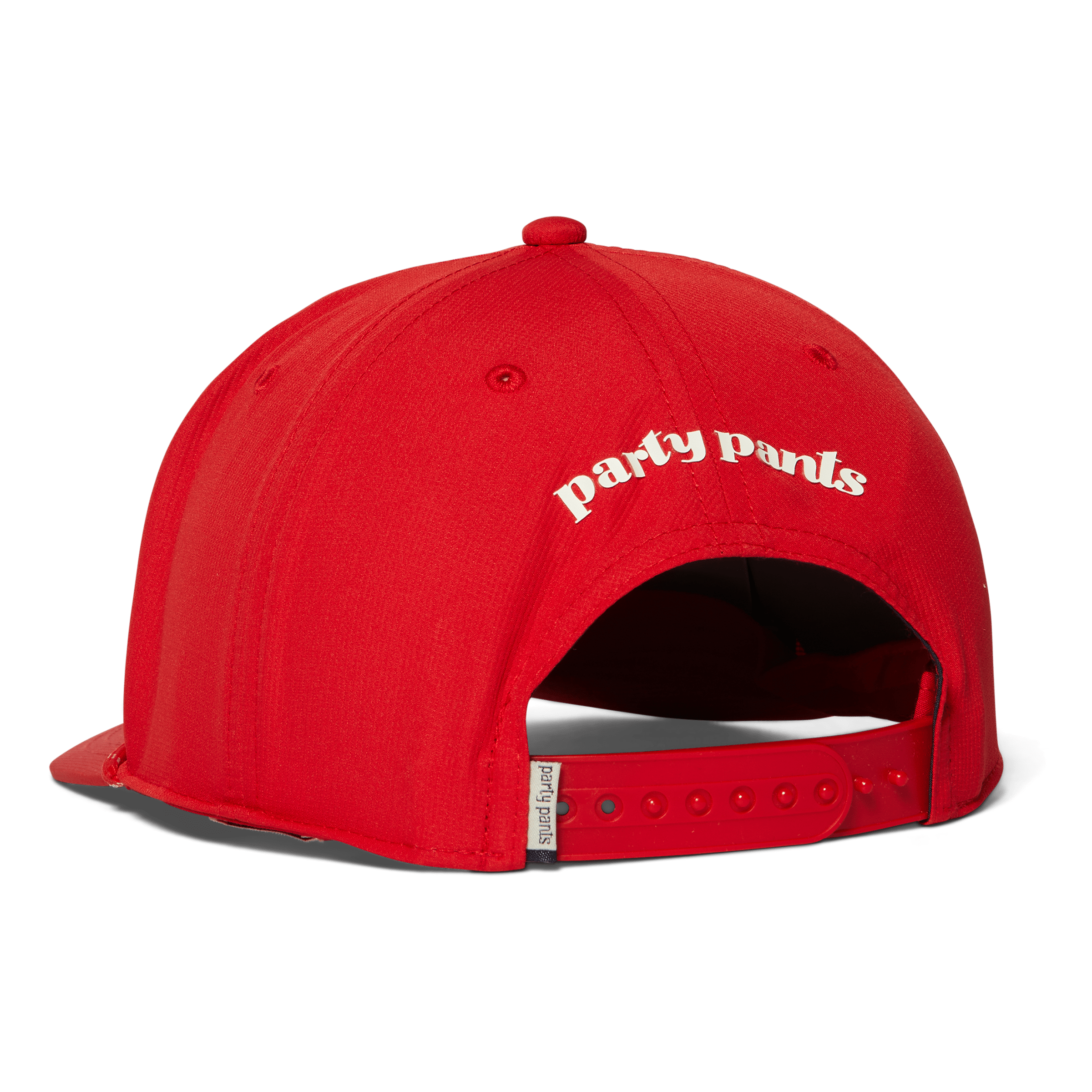 Moby Says Red Hat HATS PARTY PANTS 