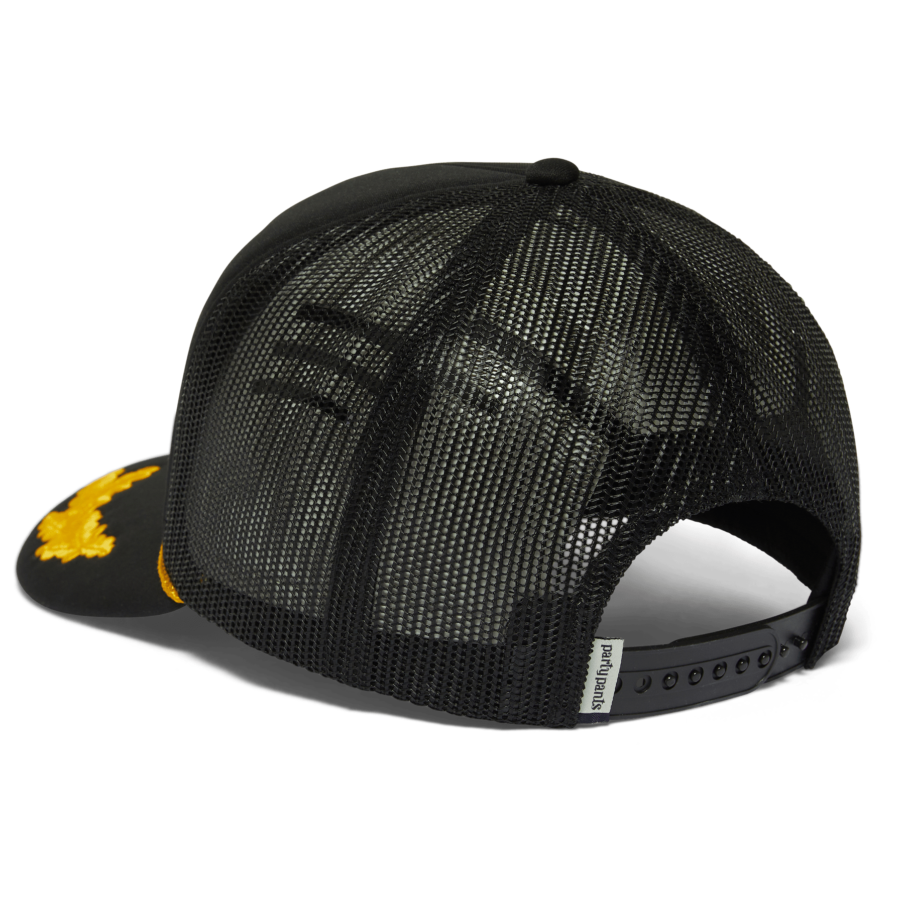 Eagle Black Trucker Hat HATS PARTY PANTS 