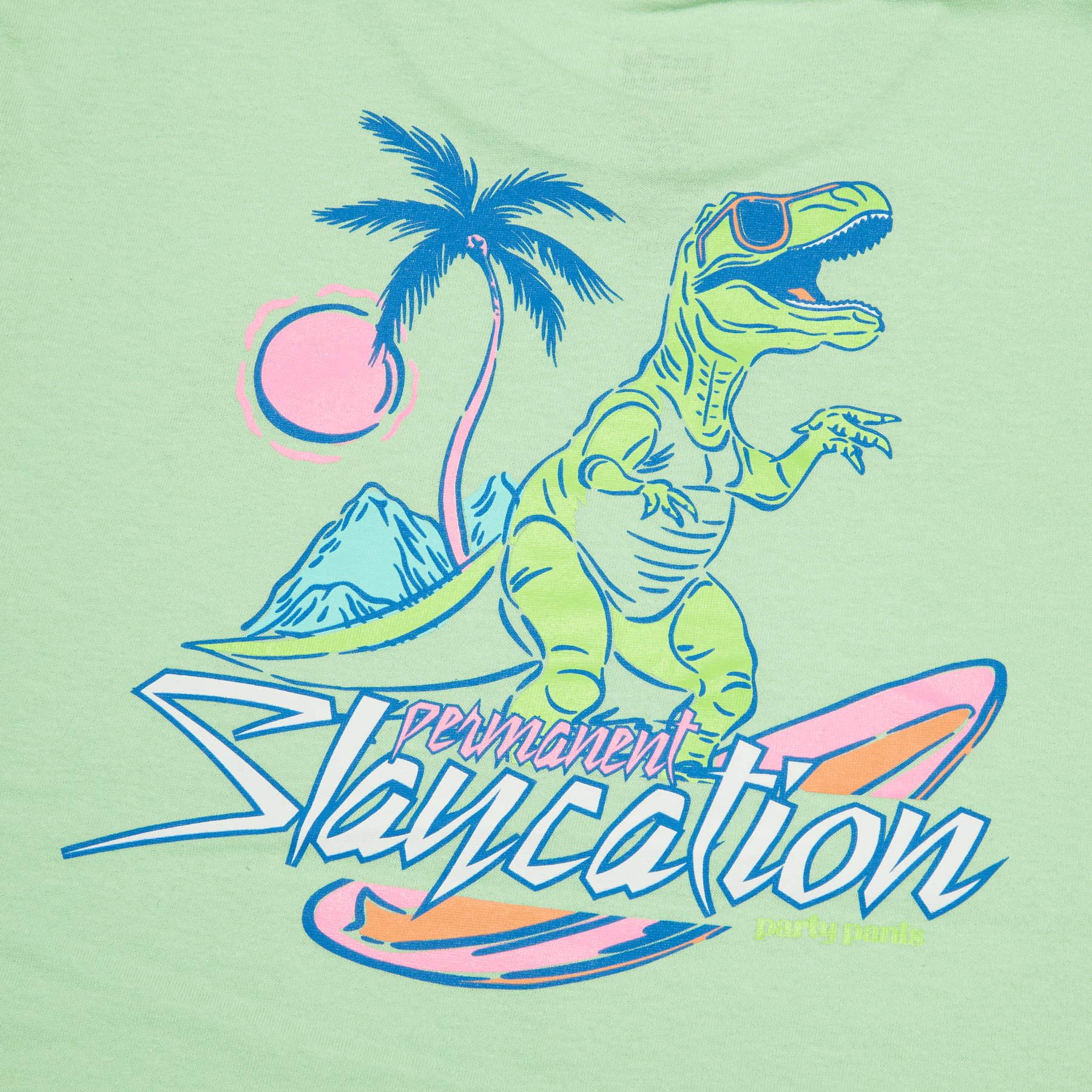 Slaycation Mint Green Boys T-Shirt BOYS TEES PARTY PANTS 