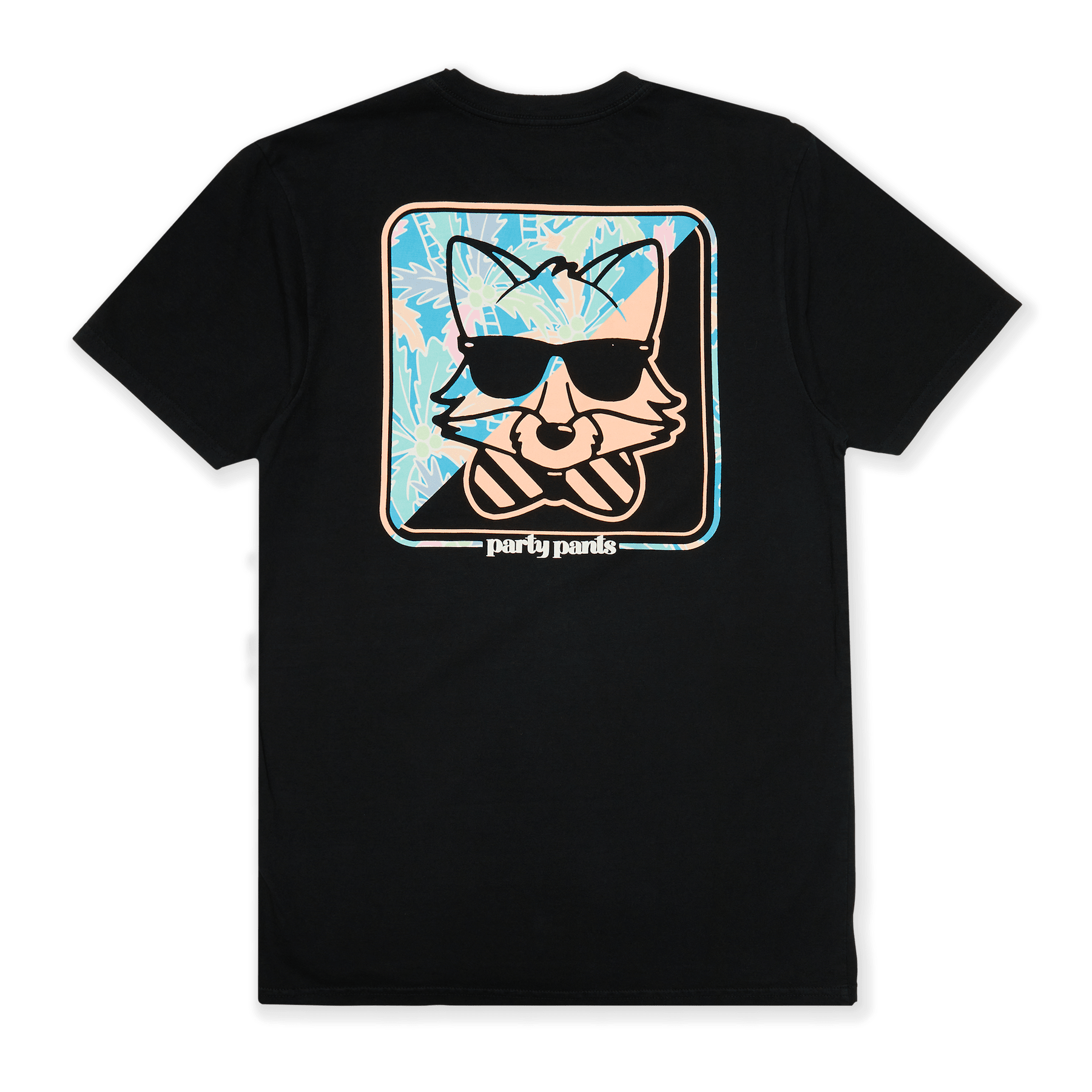 Animal SQ Black T-Shirt TEES PARTY PANTS 