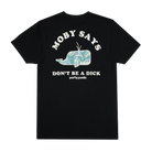 Mobys Fill Black T-Shirt TEES PARTY PANTS 