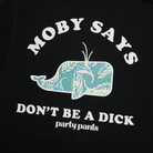 Mobys Fill Black T-Shirt TEES PARTY PANTS 