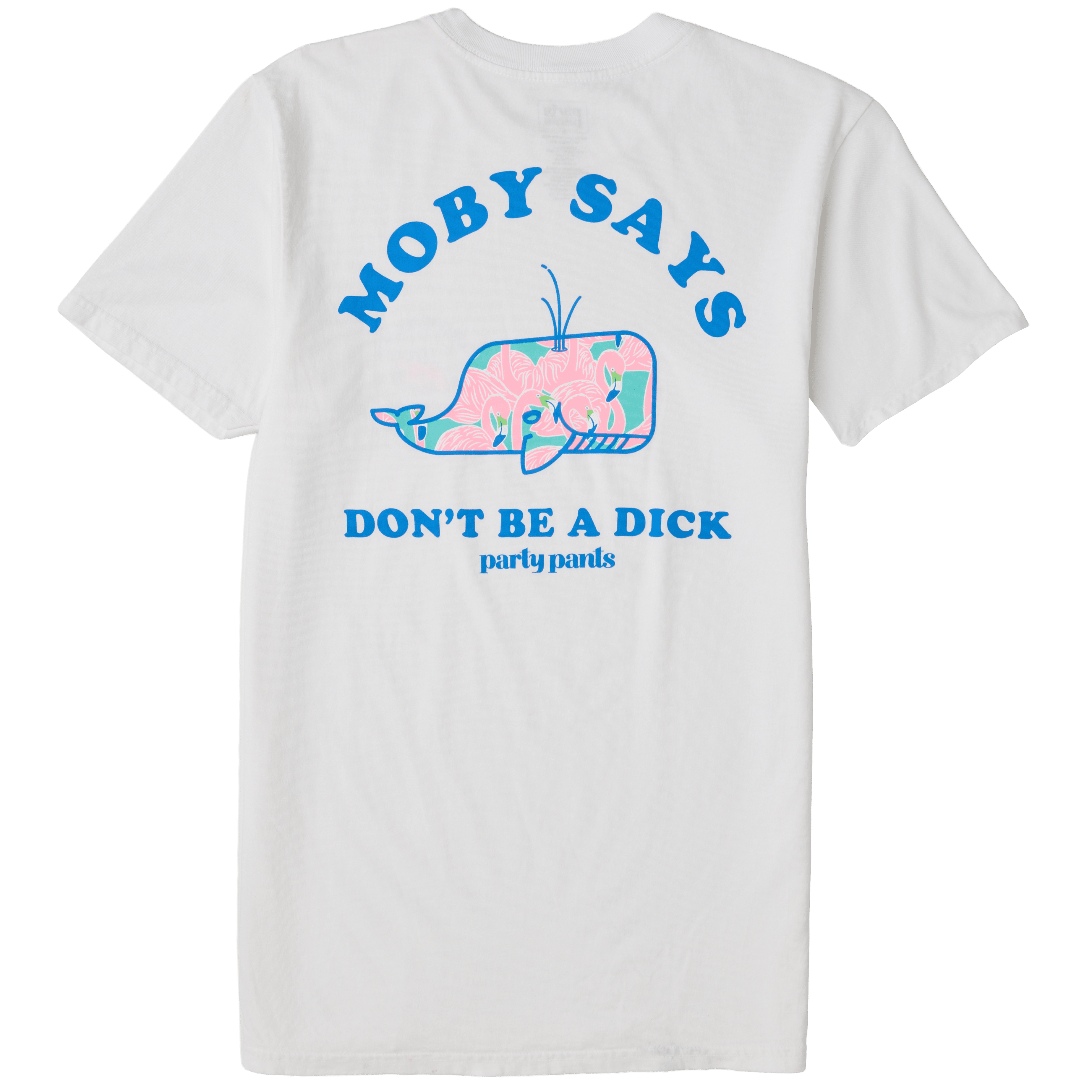 Mobys Fill White T-Shirt TEES PARTY PANTS 