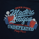 Masters League Navy Blue T-Shirt TEES PARTY PANTS 