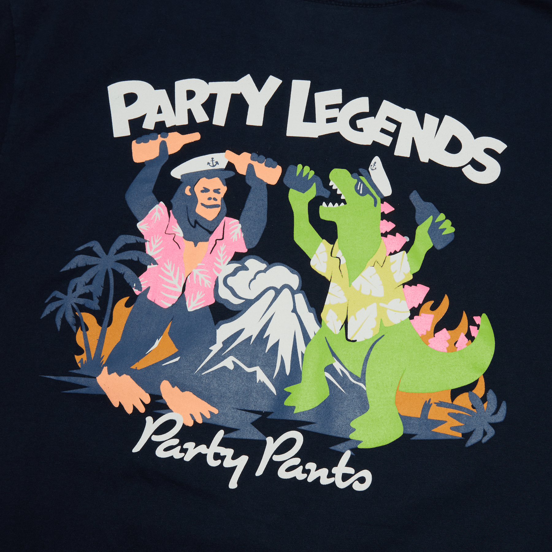 Party Legends Navy Blue T-Shirt TEES PARTY PANTS 