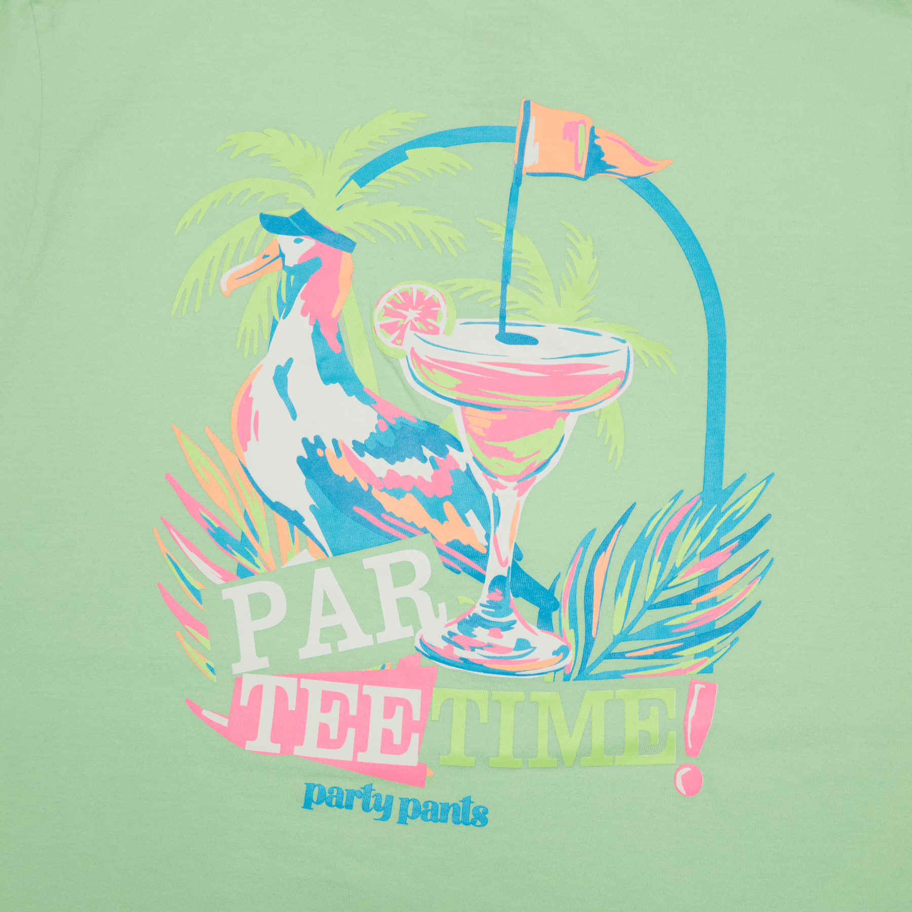 Par-Tee Time Chalky Mint T-Shirt TEES PARTY PANTS 