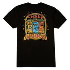 Men's Short Sleeve T- Shirt - 3 Amigos Black TEES PARTY PANTS 