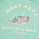 Men's Short Sleeve T- Shirt - Moby Fills Chalky Mint TEES PARTY PANTS 