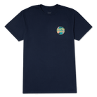 Men's Short Sleeve T- Shirt - Hot Tub Club Navy Blue TEES PARTY PANTS 