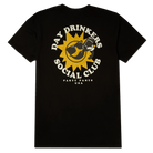 Men's Short Sleeve T- Shirt - Day Drinker Black TEES PARTY PANTS 